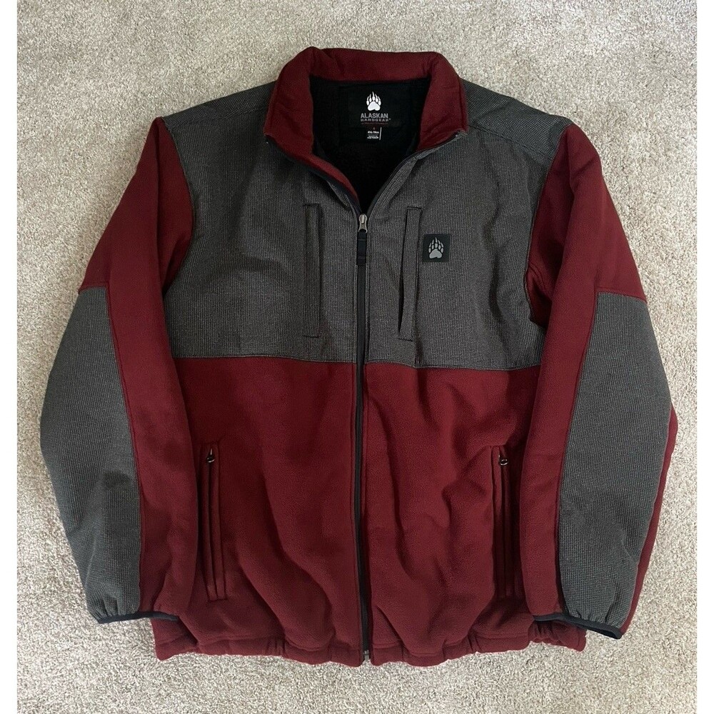 Duluth Trading Co Men’s 2XL Tall Alaskan Hardgear Fleece Jacket Gorpcore Warm